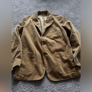 JCrew Kenmare Men's Tan Corduroy blazer